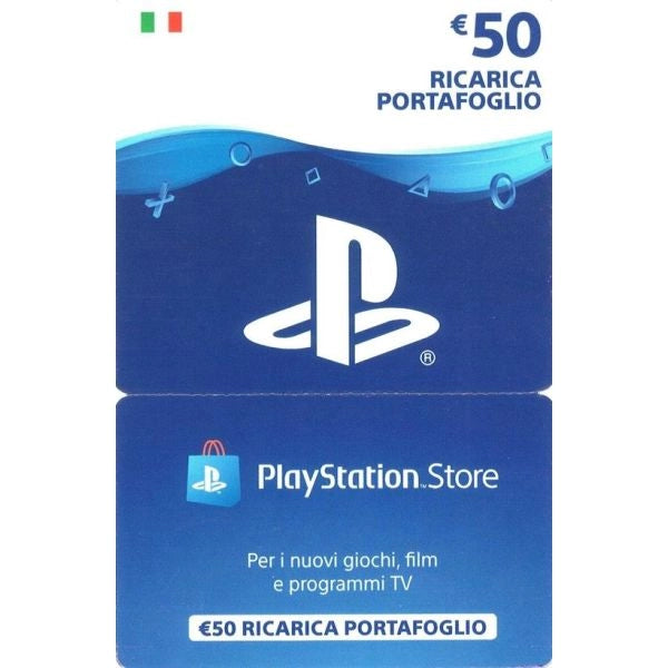 Ricarica portafoglio playstation store (psn) - 50€ - 4251404530365