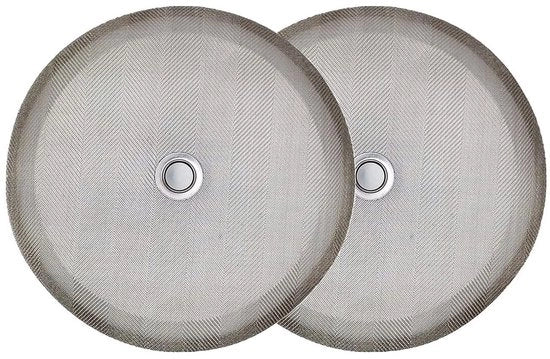 Filtro per caffè in acciaio inossidabile - 2 pezzi - set per 8 tazze - fitta a maglia fine - per filtro a francese - lavabile e duraturo