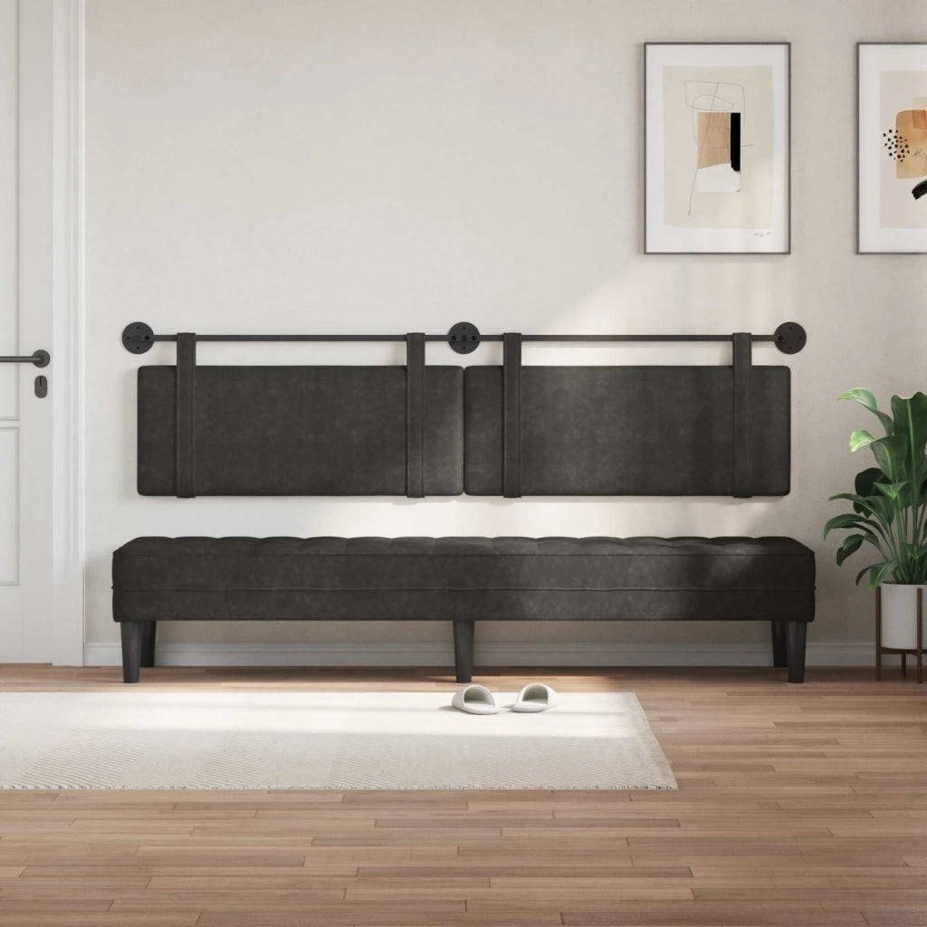 Testiera sospesa Nero PU Antico 42031538