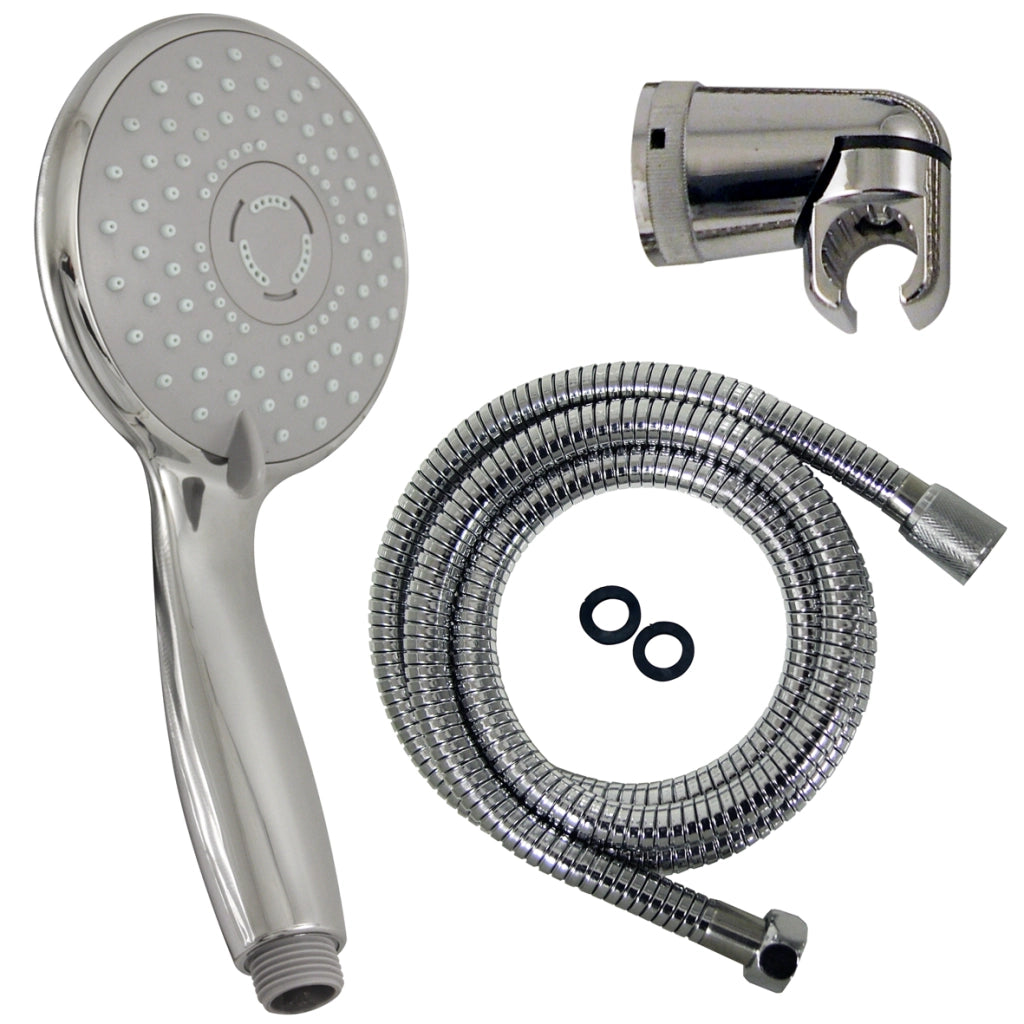 Duplex:Doccia 3Getti.Crom.120Mm Ss Fles