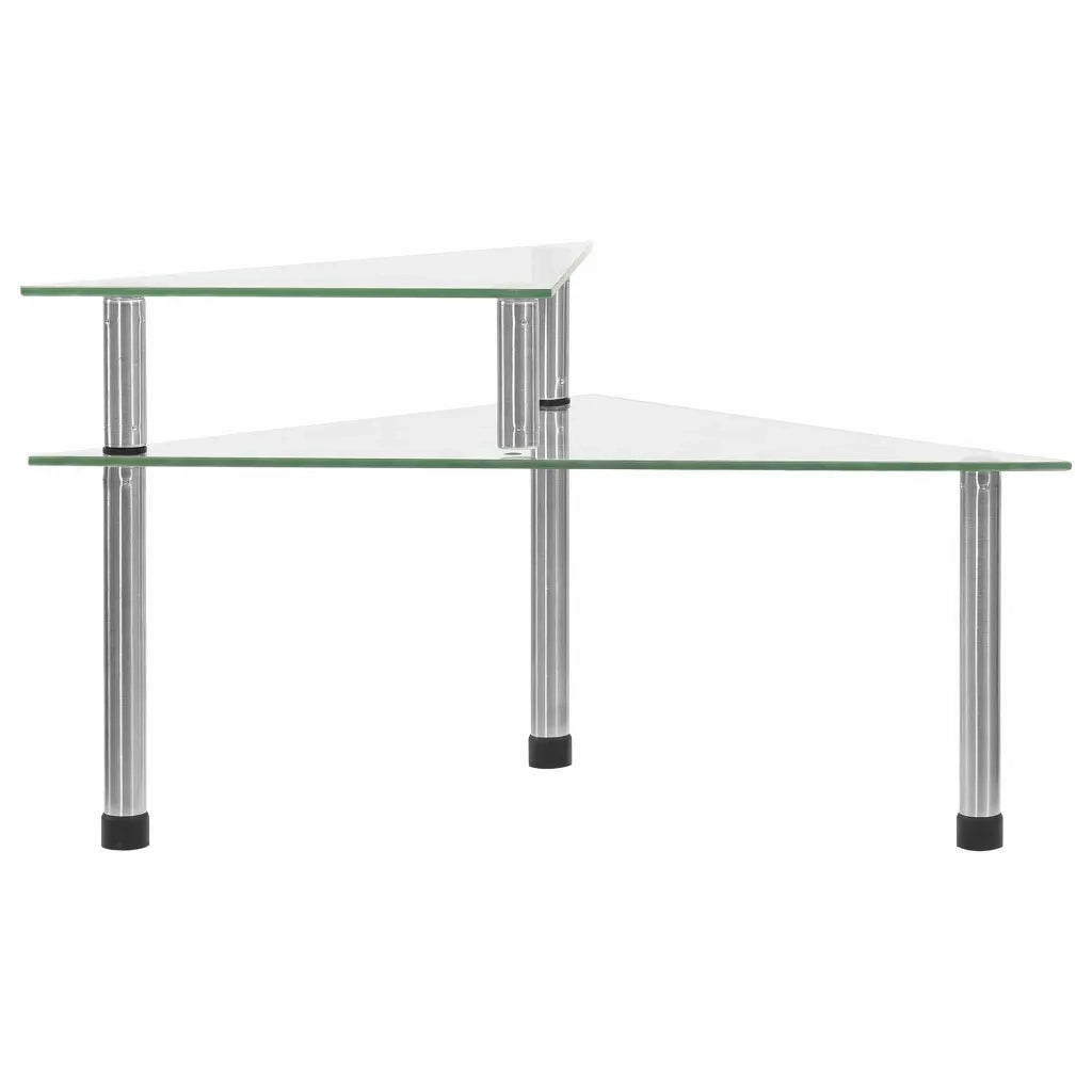 Mensola da Cucina Trasparente 49,5x35x19 cm in Vetro Temperato CFW8737991
