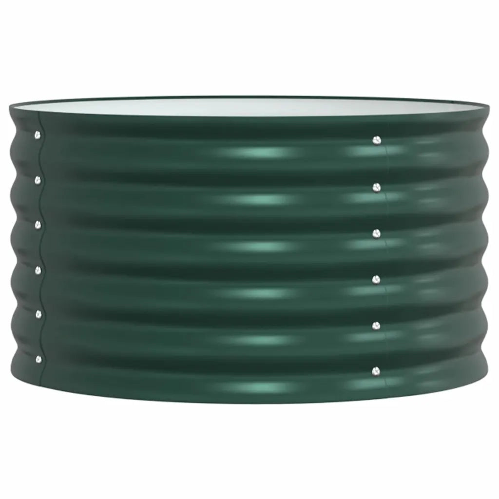Letto Rialzato Verde 80 x 80 x 44 cm Acciaio 42008131
