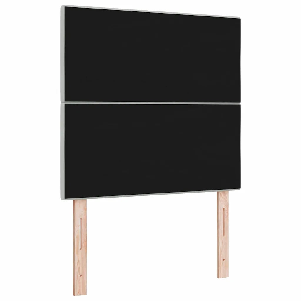 Testiera | Testata Grigio chiaro 90 cm Velluto