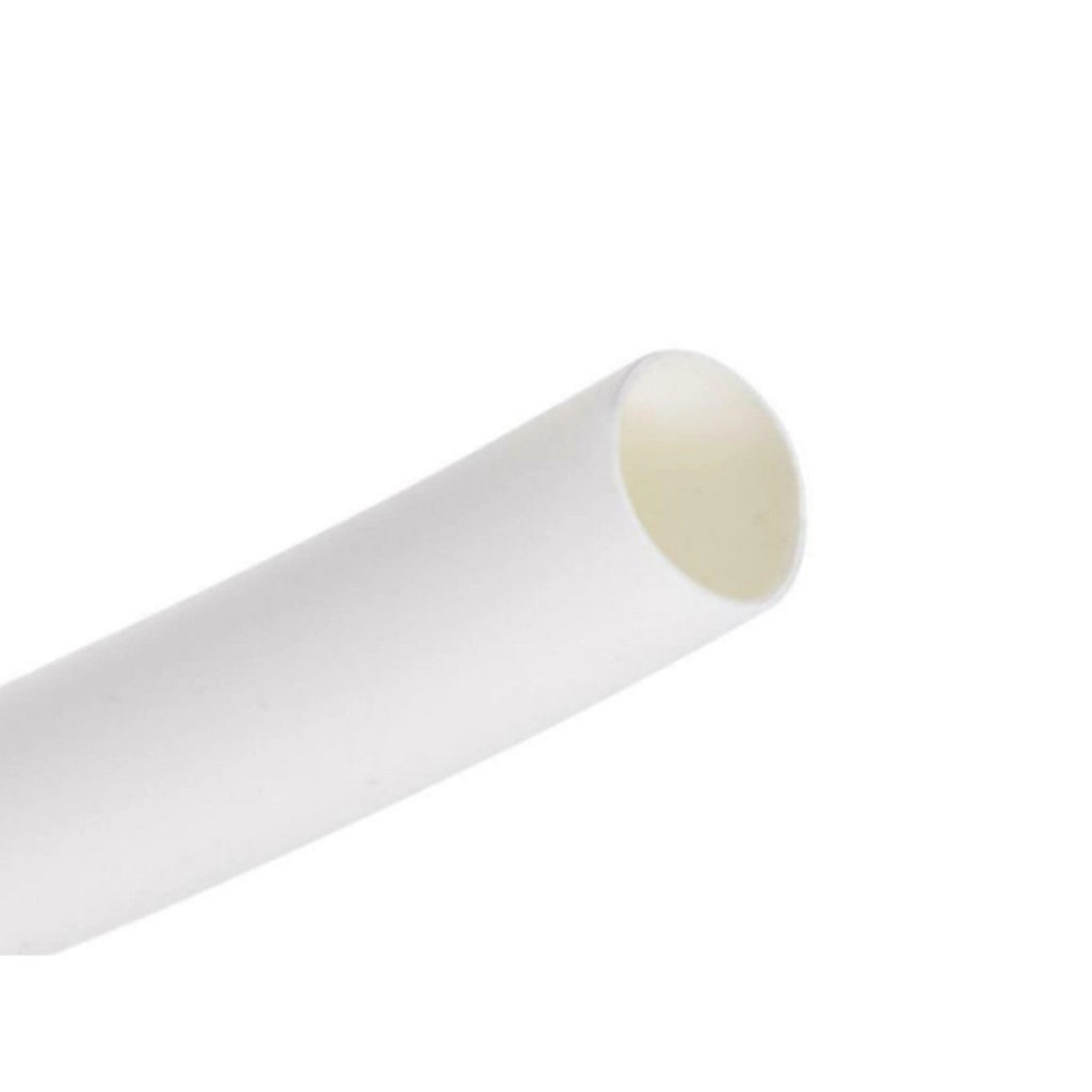 1 Metro Tubo Guaina Termorestringente Diametro 5mm Colore Bianco