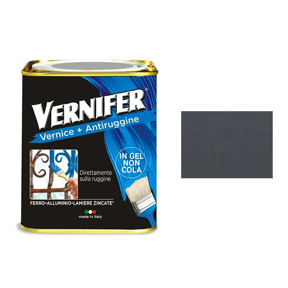 Vernice Antichizzante Vernifer Arexons Smalto effetto Antico Colore: Grafite Antichizzato
