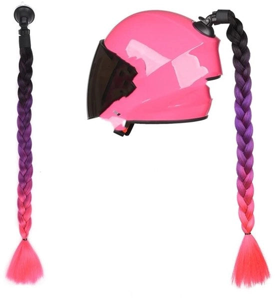 Elmetto da Ciclismo - Decorazione con Zavorra - Adatto per Bambini/Adulti - Materiale di Alta Qualità - Lunghezza 60 cm - Progettazione Unisex - Accessorio per Elmetto