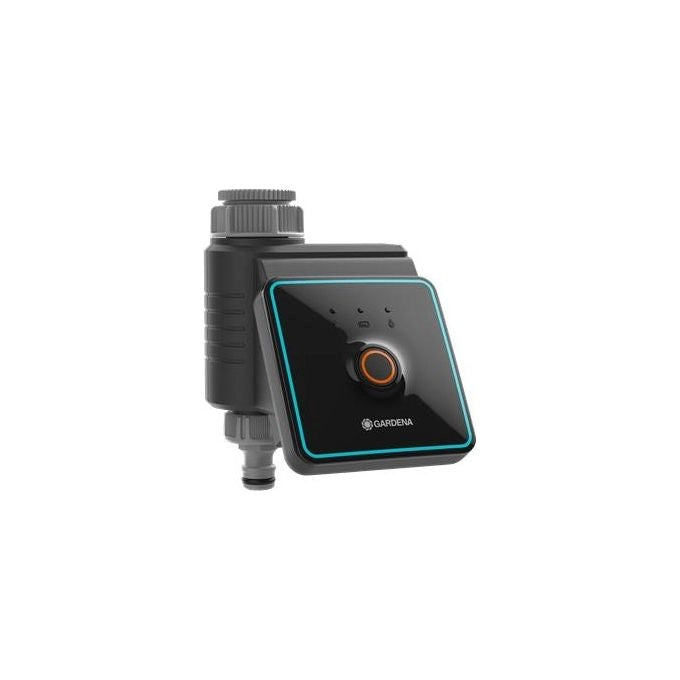 GARDENA 1889-20 Computer per irrigazione Bluetooth con App Controllo Wi-Fi 1 Zona 3 Programmi 12 bar colore Nero Blu