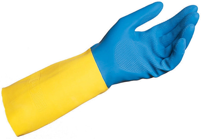Mapa GUANTI IN NEOPRENE DUO-MIX 405 Col. Blu/giallo tg.10 10.00 paia