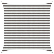Telo Ombra Grigio chiaro e bianco 2,5 x 2,5 m HDPE 42032926