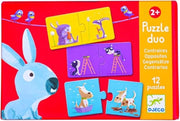 Puzzle Duo Opposti,,Djeco,Eta 2+