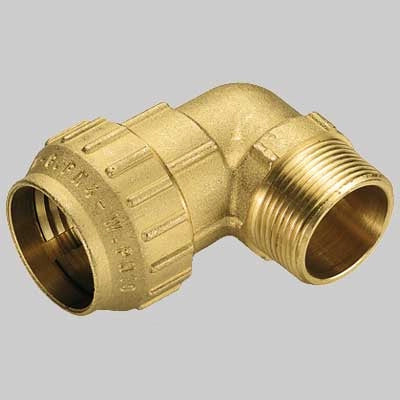 RACCORDO A GOMITO MASCHIO COBRA RING  20 x 1/2     TIEMME