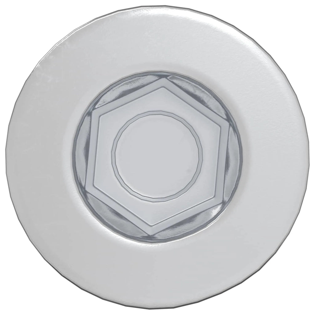 Vite a testa cilindrica 2 pz Argento M7 x 40 mm Acciaio CFW6288288