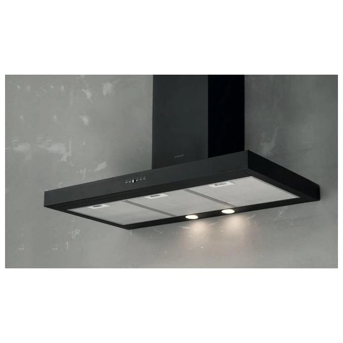 Silverline 3170 Cappa aspirante a parete Nero 562 m³/h C