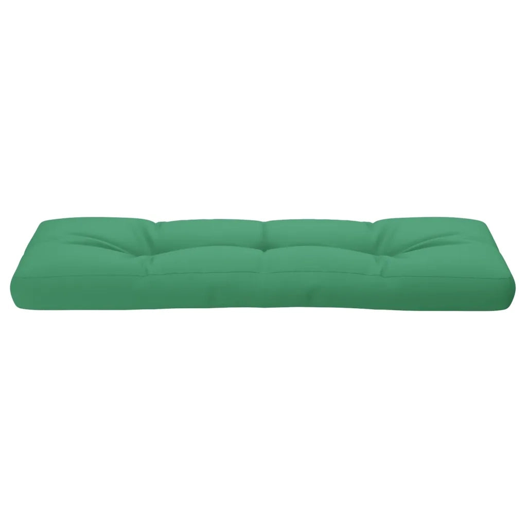 Cuscino per Pallet Verde 120x40x12 cm in Tessuto 314477