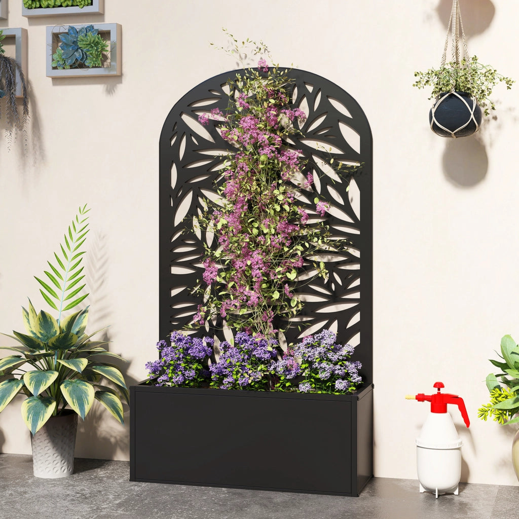 Colonna bagno con specchio e ripiani ¨C Minimal ¨C nero 61x23x113 cm