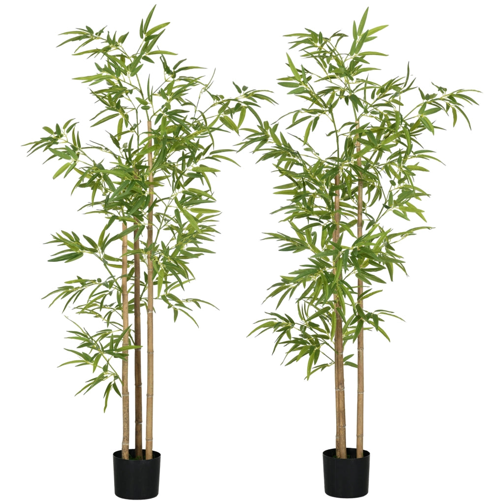 Bamb¨´ Artificiale 180 cm ¨C Xylo ¨C Con Vaso, Decorazione Interno Realistica