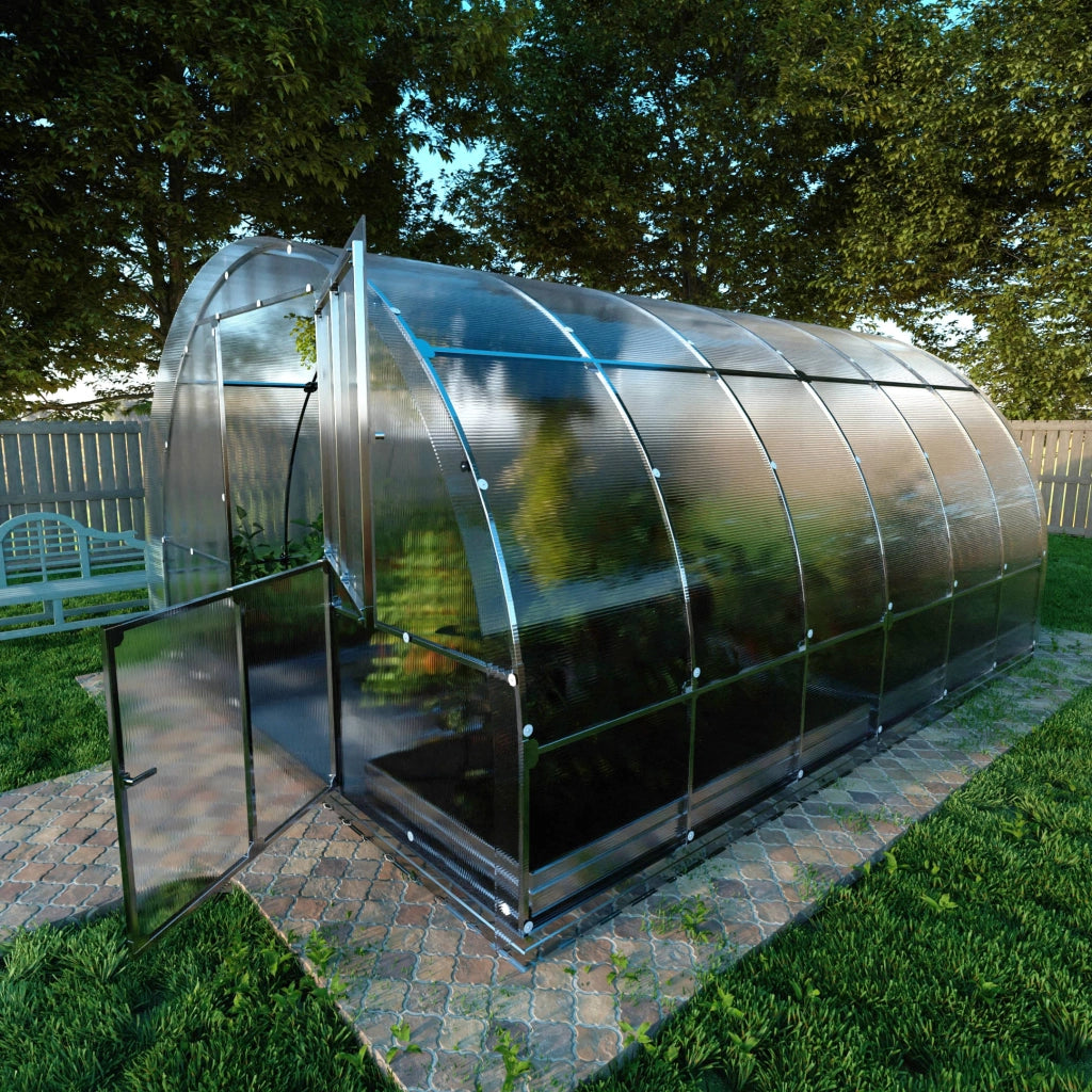 Serra da giardino KLASIKA TUBE 3 x 4 m (12 m²), 6 mm con rivestimento in policarbonato