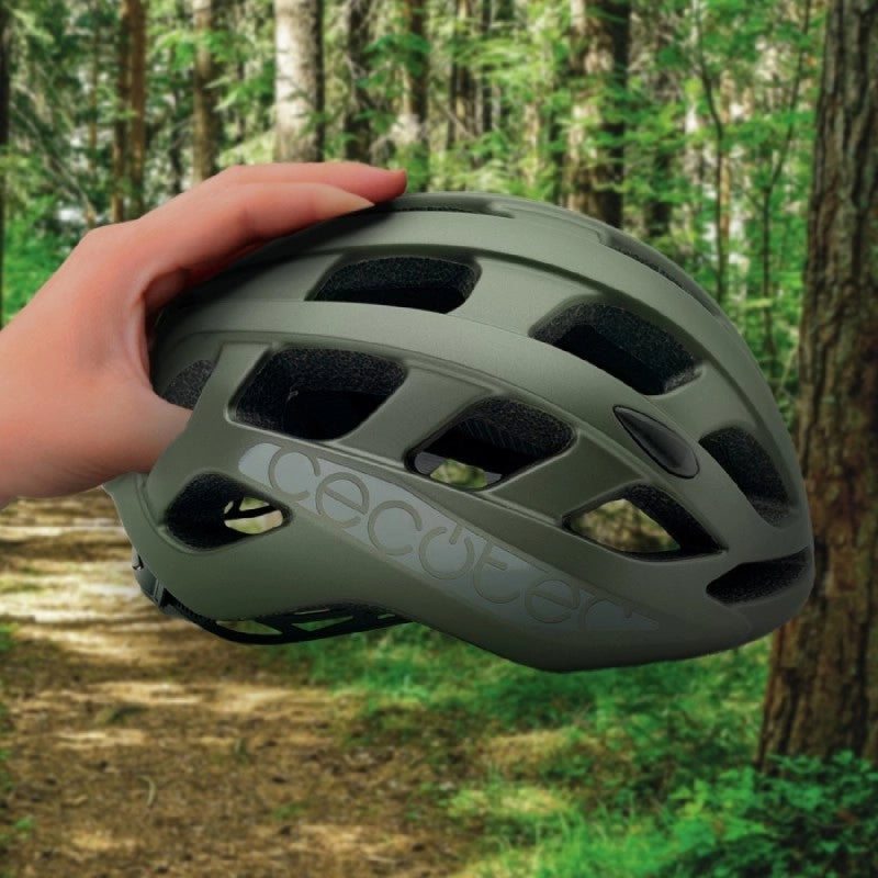 CECOTEC 07348 - Casco BrainGuard Sprinter Green S-M