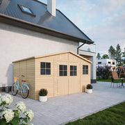 Casa da giardino in legno - 12 m?²- TIMBELA M331