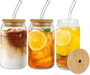 Bicchieri da cocktail con coperchio e bastoncino di legno