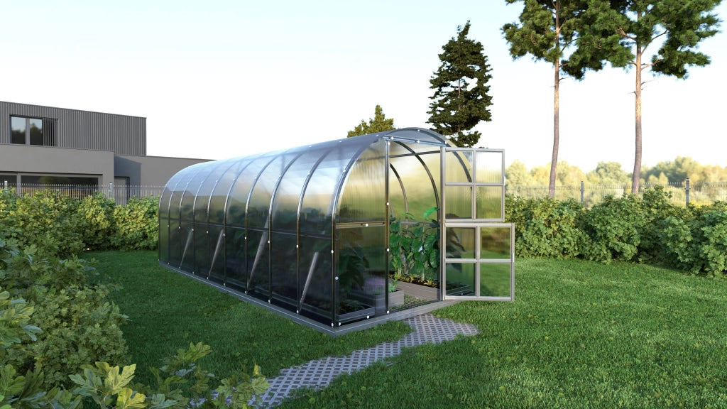 Serra da giardino KLASIKA ARCH 3 x 6 m (18 m²), 6 mm con rivestimento in policarbonato