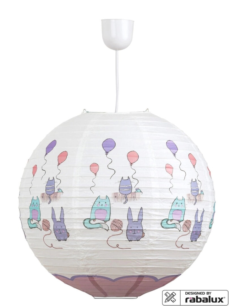 Paralume bimbi sfera 40 cm multicolore Cathy Rabalux