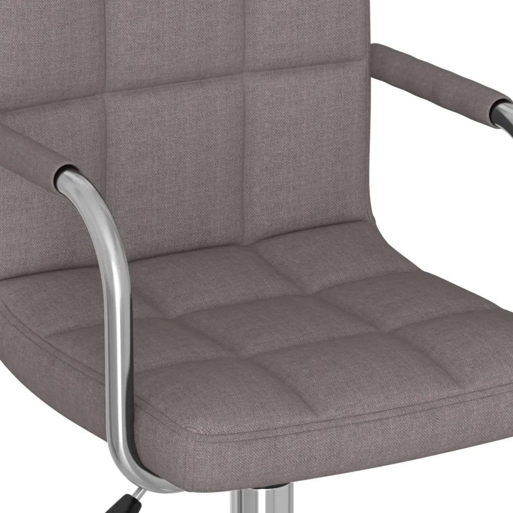 Sedia da Ufficio | Sedia da Gaming Girevole Tortora in Tessuto