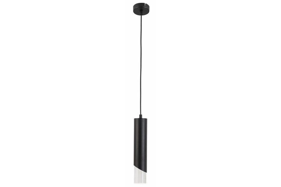 Lampada a sospensione nera industriale Hardin Reality E27