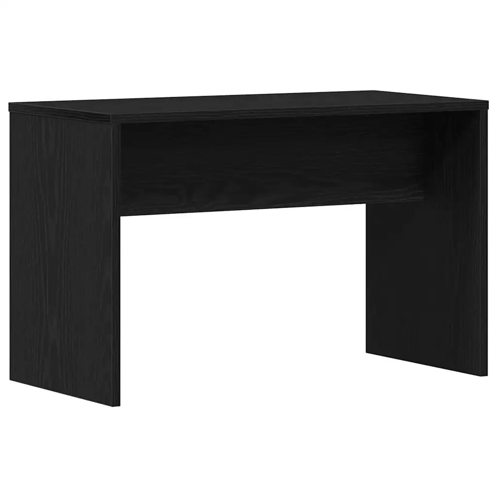 Set Tavolo da Trucco 2 pcs Rovere Nero Legno multistrato 3333076