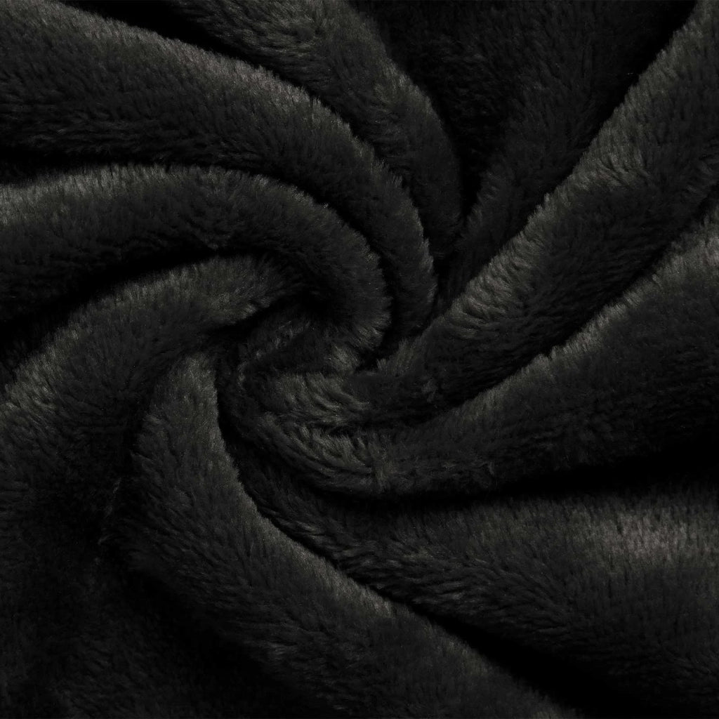 Accappatoio con Cappuccio Nero xxl Flanella 42017247
