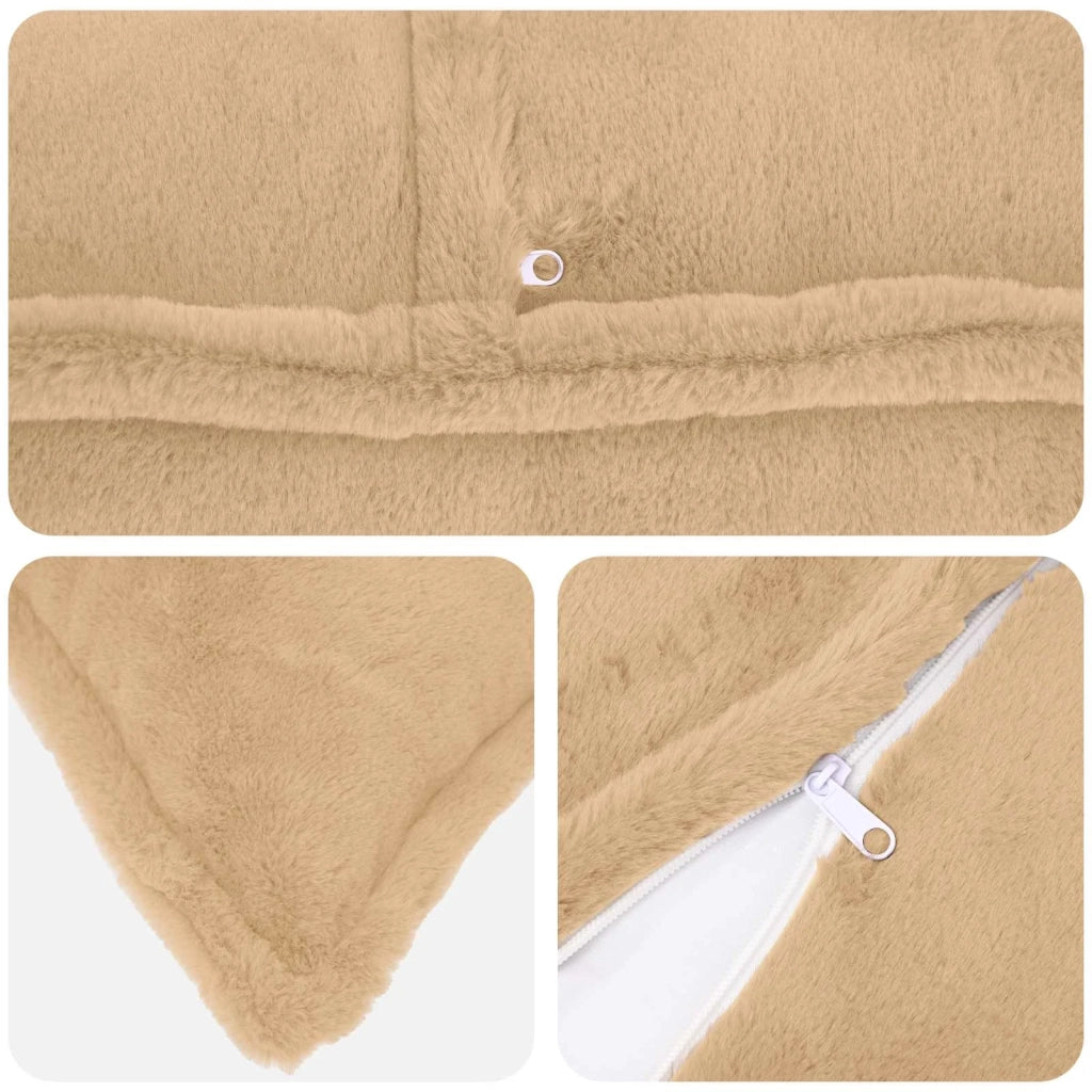 Federa 2 pcs HOUTEN Crema 70 x 70 cm 921517