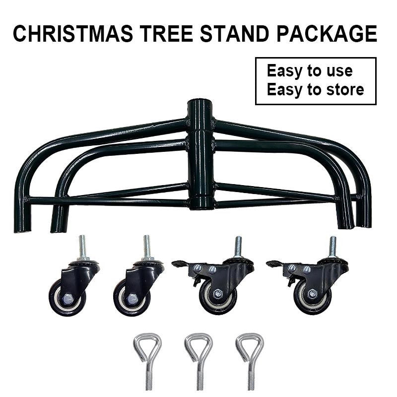Base albero metallo con ruote cm 73