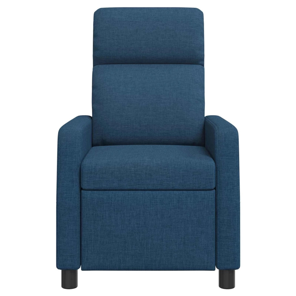 Poltrona reclinabile Blu Tessuto 42035085