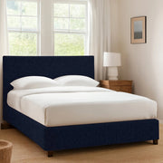 Ilford, Letto Singolo Sfoderabile Made in Italy, Viola Scuro