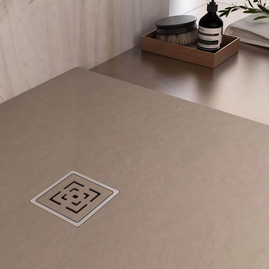 Piatto Doccia in Pietra 90x170 cm Bonussi Canton Moka