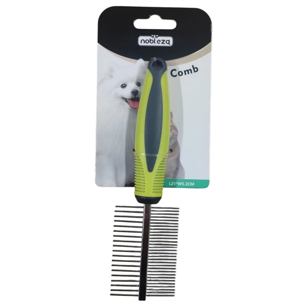 PETTINE 2 IN 1 PER CANI E GATTI