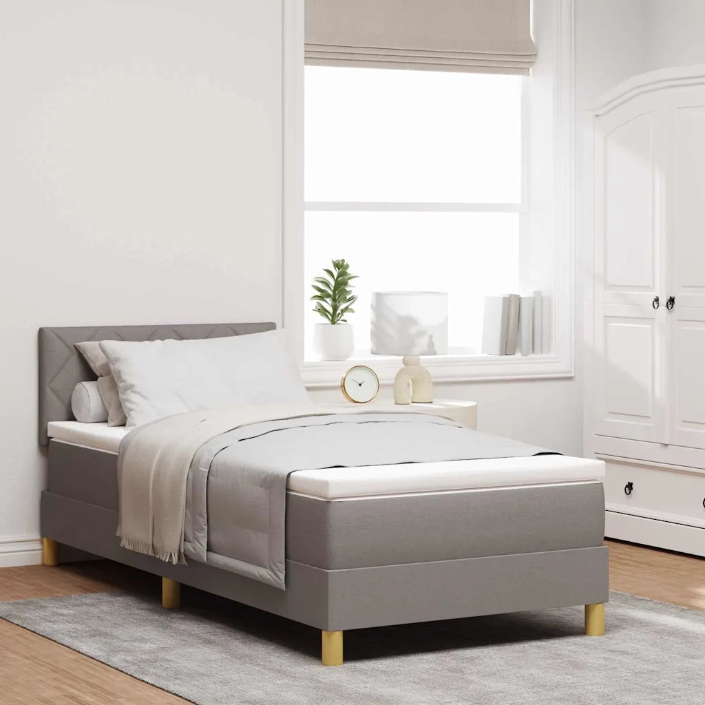 Letto a molle con cuscino Talpa 100 x 200 cm Tessuto 3338976