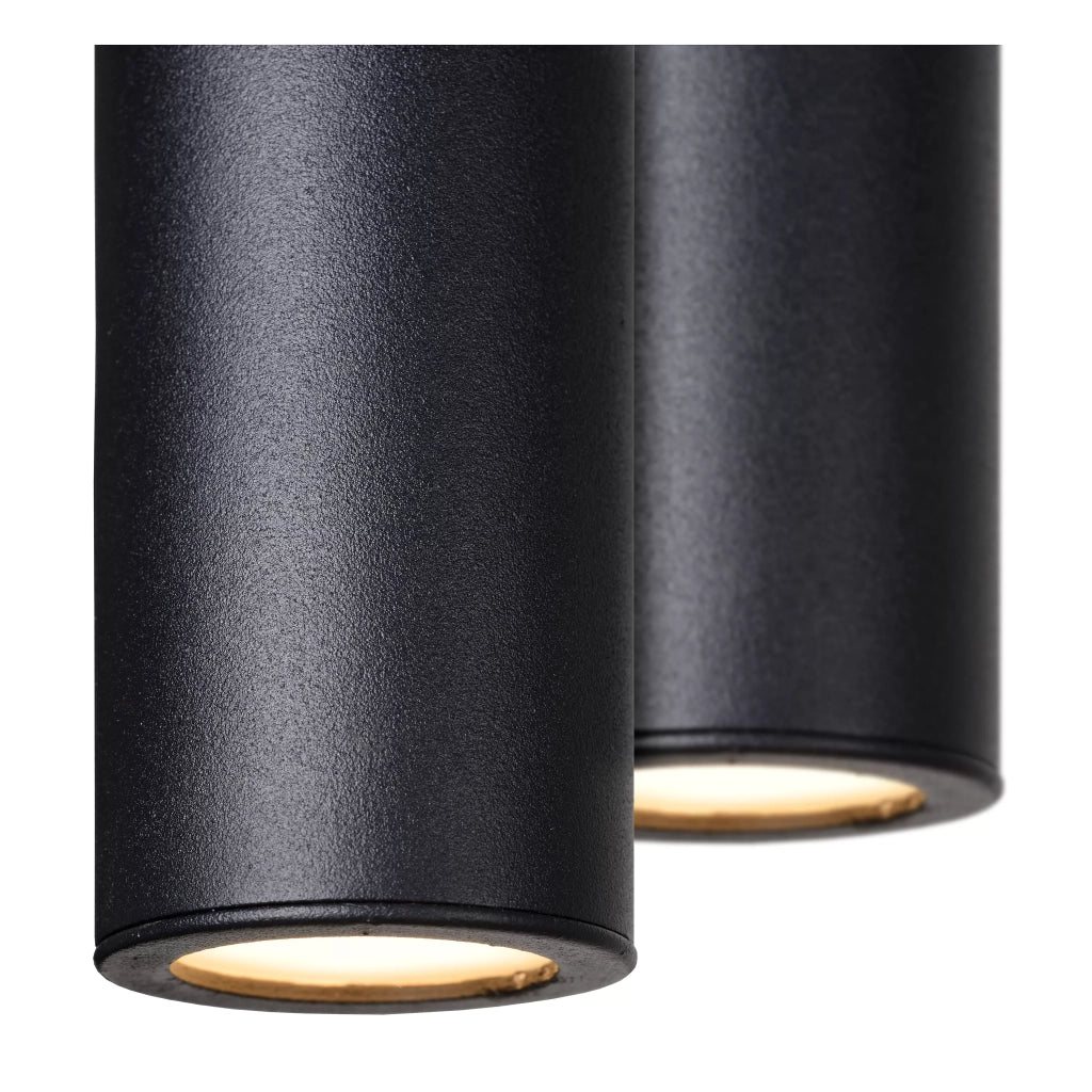 Lampada a sospensione Lorenz Lucide nera LED 16W dimmerabile