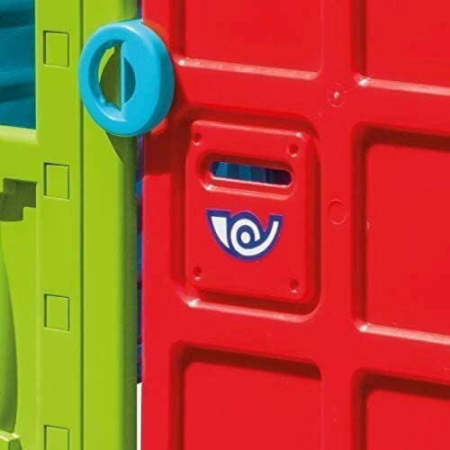 Casetta da Giardino Per Bambini in Plastica Casetta Per Bambini in Resina Plastica Gioco Bimbi Esterno Interno 102X90X10