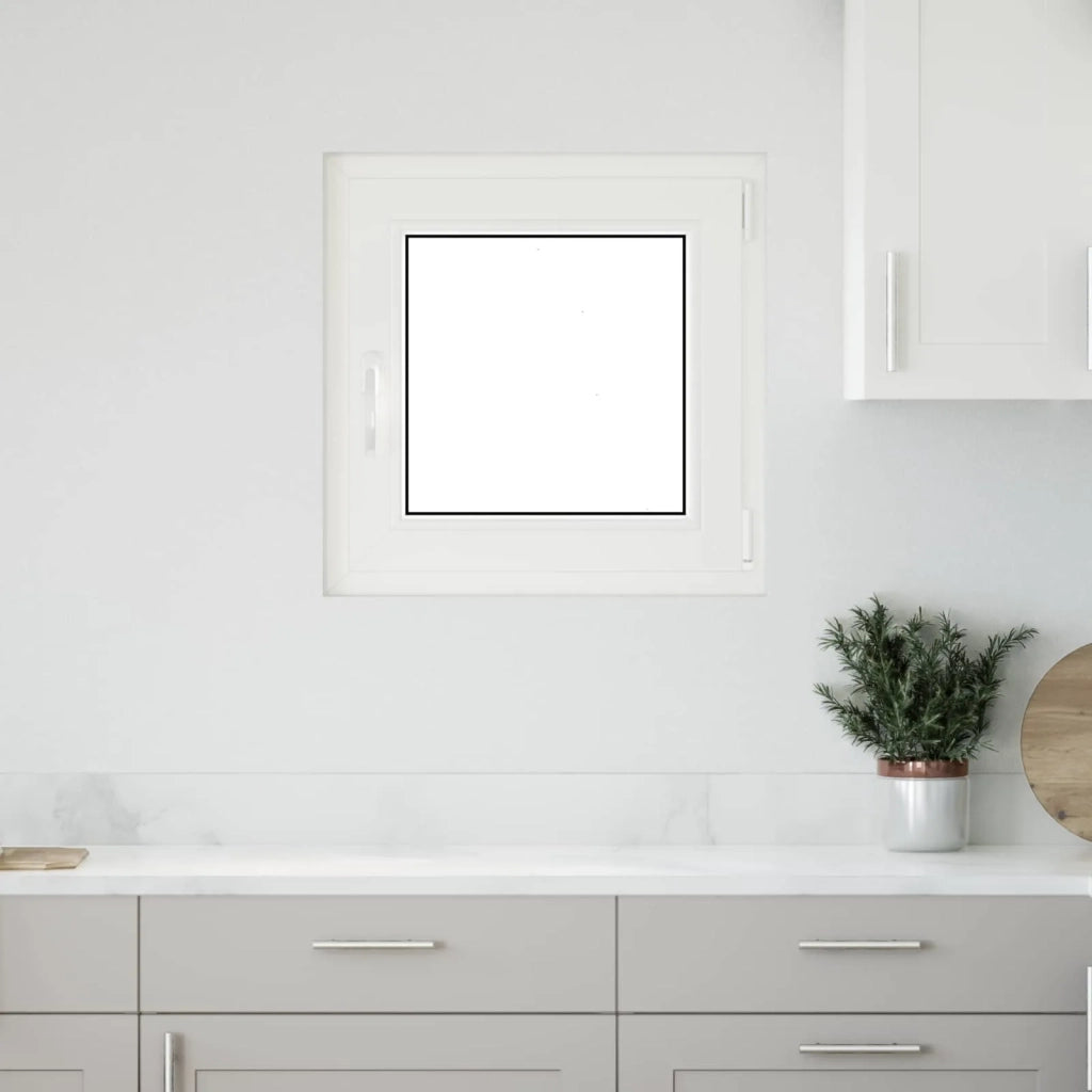 Finestra per Soffitta RISOR 60 x 60 cm PVC e Vetro Antracite 42047312