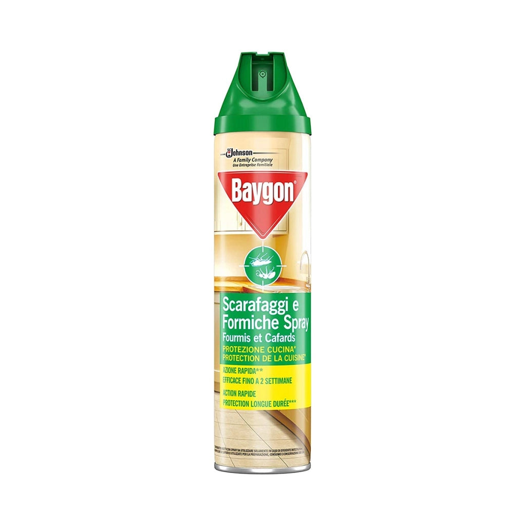 BAYGON INSETTICIDA SCARAFAGGI E FORMICHE SPRAY 400 ML