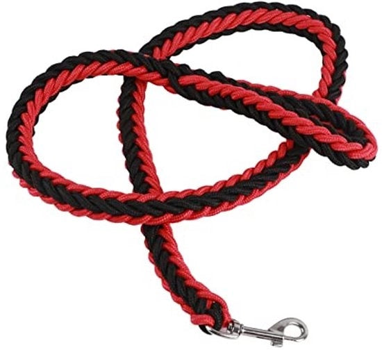 Cinturone per Cani Professionale di Sicurezza - Flessibilità con Guscio - Versione Robusta - Adatto per Cani di Taglia Media - Lunghezza 1 Metro - Ideale per Camminate e Allenamento - Cinturone per Cani
