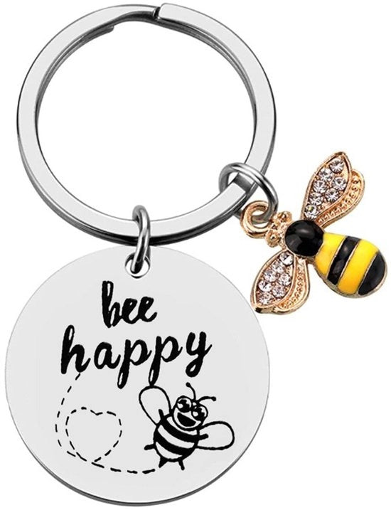 Sostituto di chiave in acciaio inossidabile - Regalo per donna - Ispiratrice - Sostituto di chiave decorativo - Durevole - Lustrato a elevata lucidità - Sostituto di chiave in forma di ape