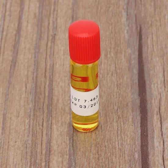 Olio di riparazione orologeria 2 ml - Olio sintetico - Strumento per applicare l'olio - Peso leggero - Portatile - Riduzione della resistenza di attrito alta - Olio orologeria