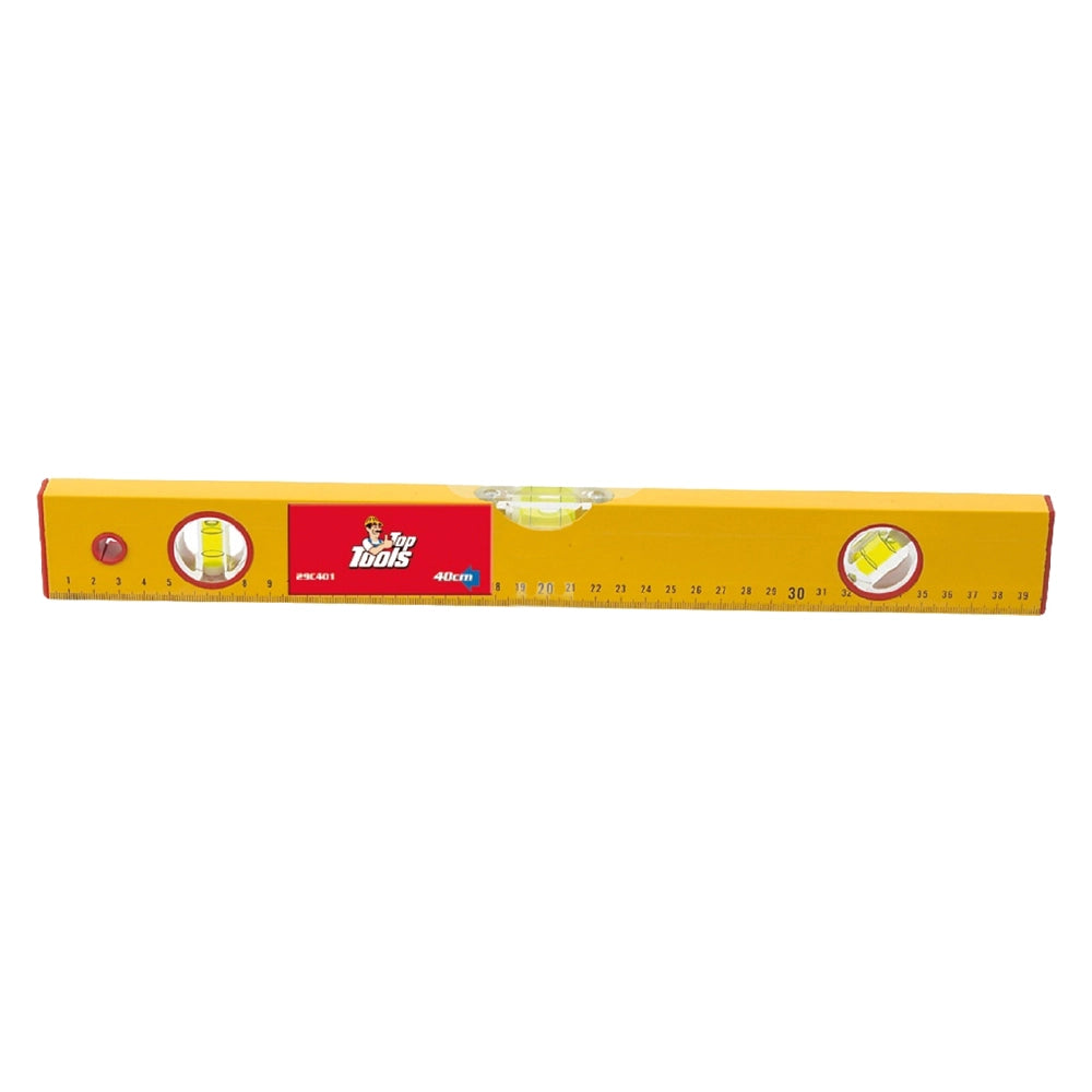 LIVELLA A TRE BOLLE cm 40  - TOPTOOLS