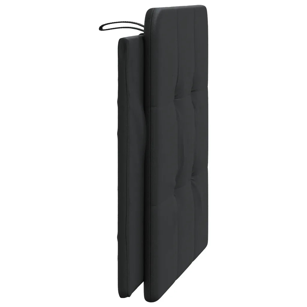 Cuscino Testiera Zadar Nero 100 cm in Similpelle 374843