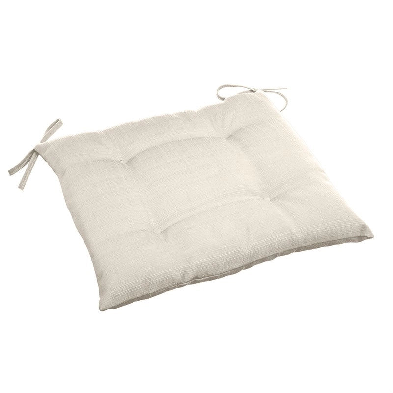 Cuscino per sedia 40x40 cm grano pz 4