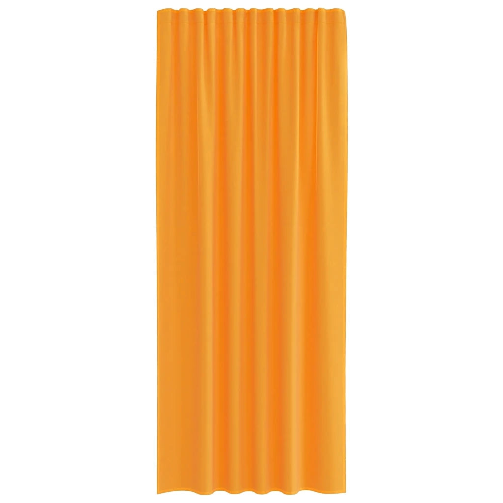 Tende in Voile con Tasche per Aste 2 pz Arancio 4102193