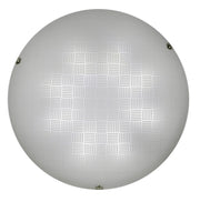 Plafoniera Candellux Vertico 30cm vetro bianco E27