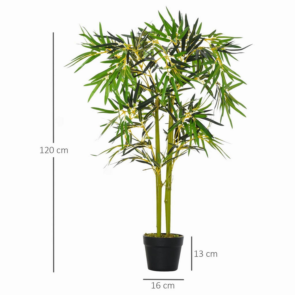 PIANTA DI BAMBÙ IN VASO ARTIFICIALE ALTEZZA 120CM
